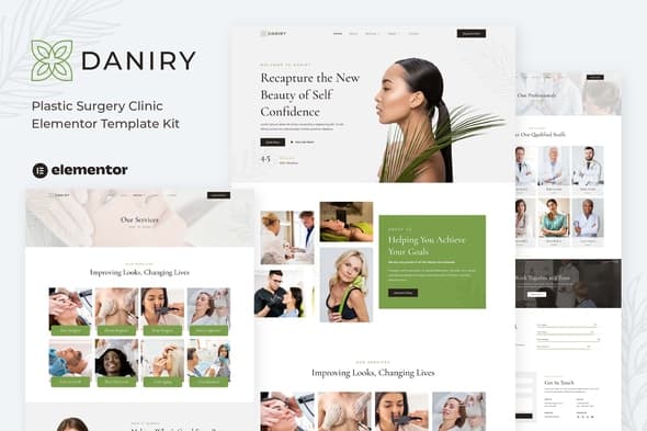 Daniry - Plastic Surgery Clinic Elementor Template