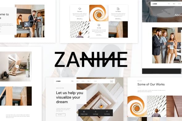 Zanine - Architecture Agency Elementor Template