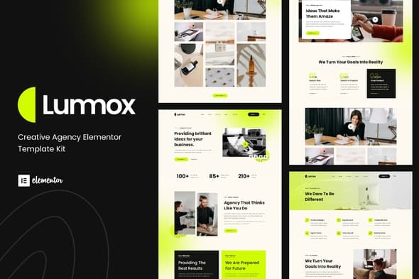 Lummox - Creative Agency Elementor Template