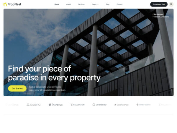 PropNest - Real Estate Elementor Template